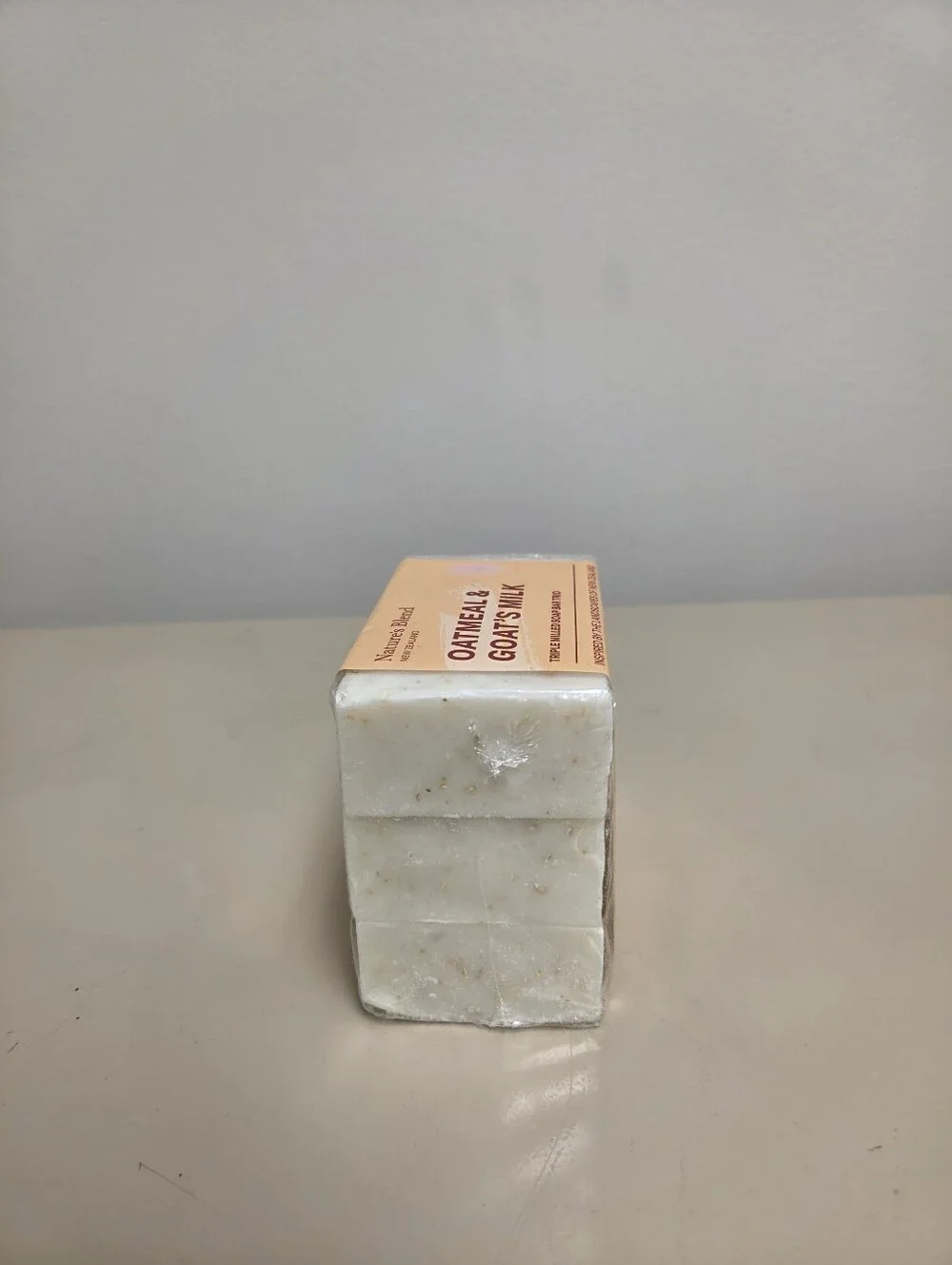 Nature's Blend Goat's Milk & Oatmeal Soap Bar Trio — Imported from NEW ZEALAND